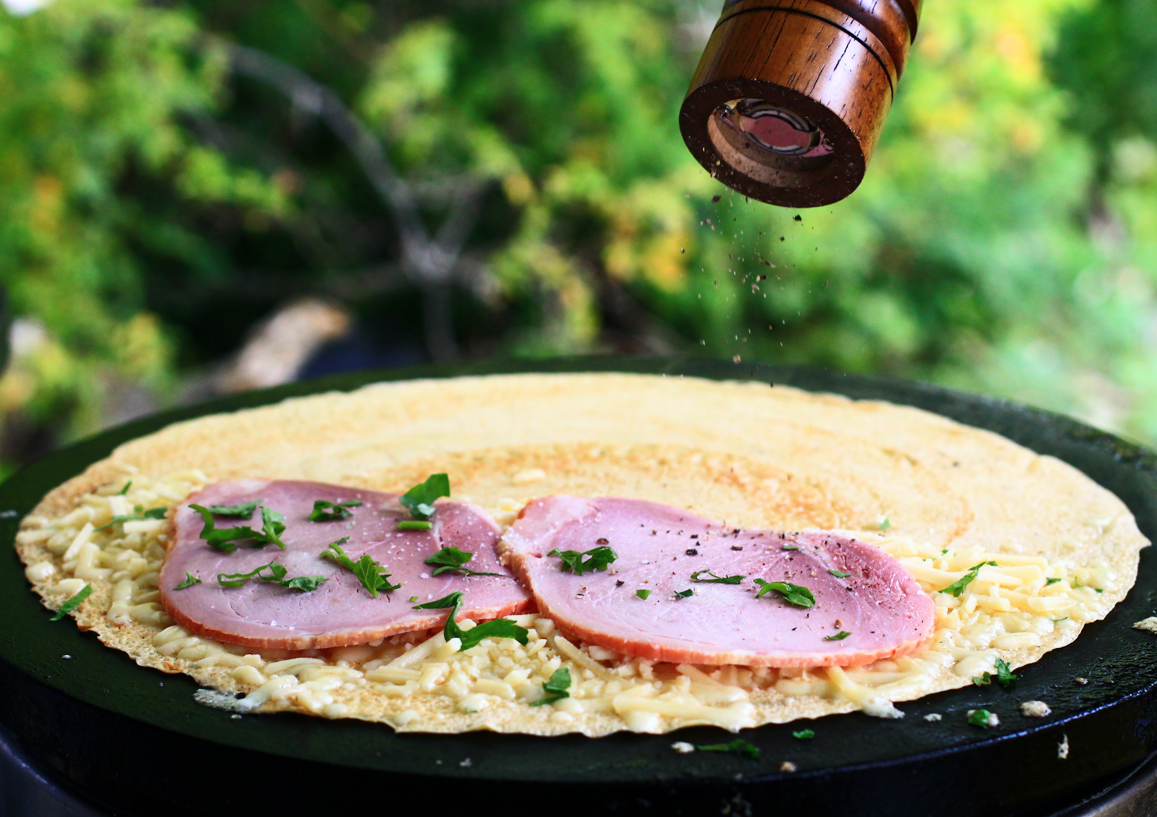 Savoury galette — Eden Crepes French crepe catering menu
